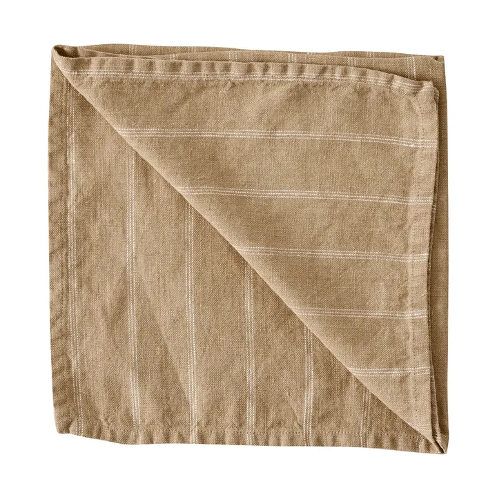 Dalia tygservett 50x50 cm - Warm yellow - Tell Me More