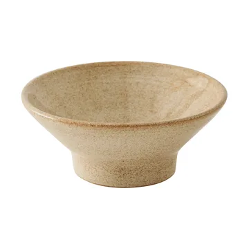 Elio skål på fot - Beige speckled, Ø14,5x6 cm - Tell Me More