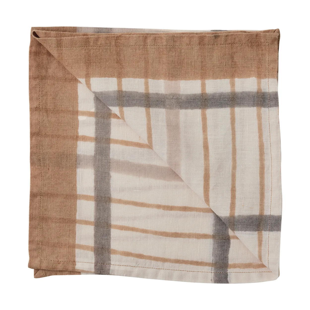 Alternativ bild 0 för Tell Me More Ella servett 50x50 cm Hazelnut