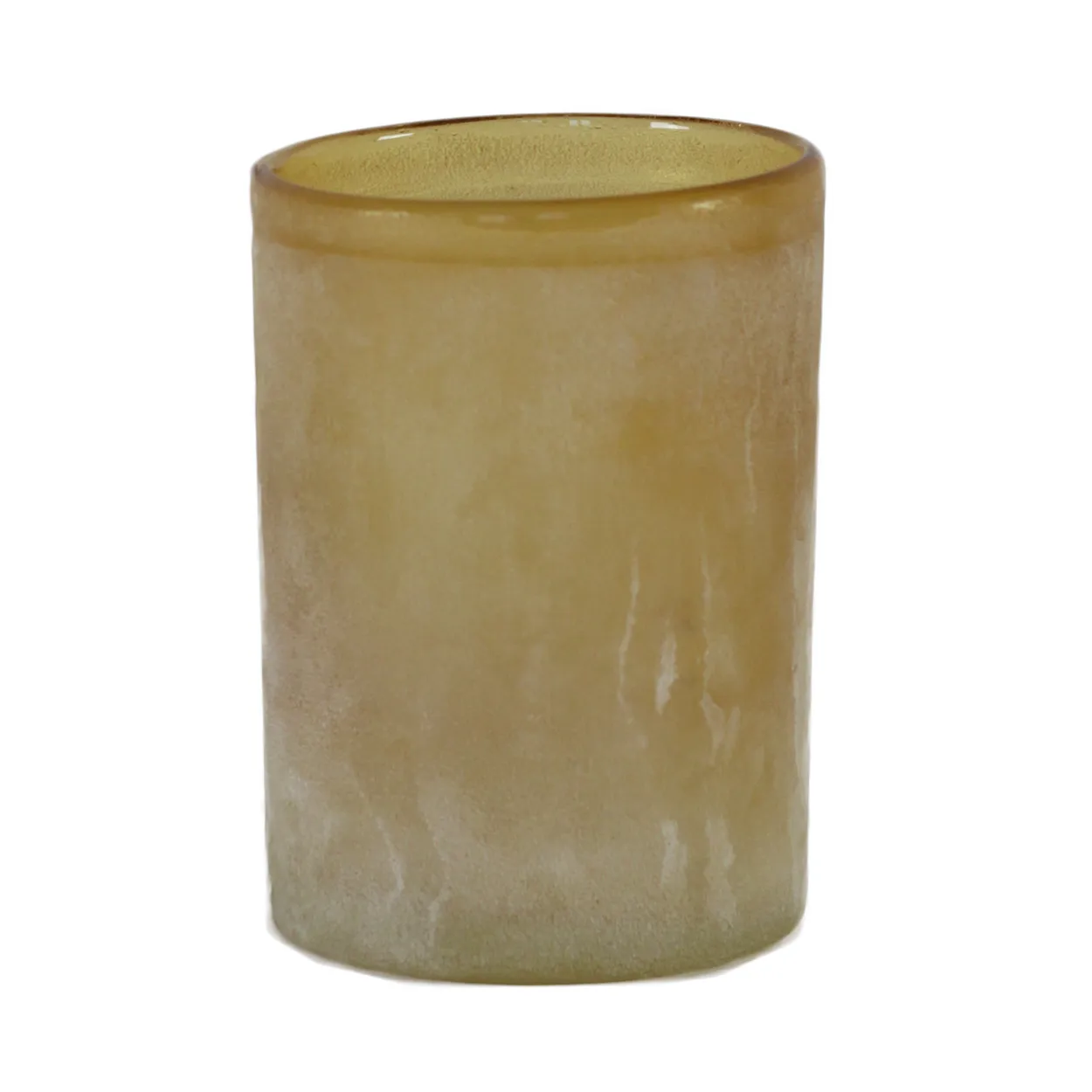 Alternativ bild 0 för Tell Me More Frost ljuslykta, amber, large