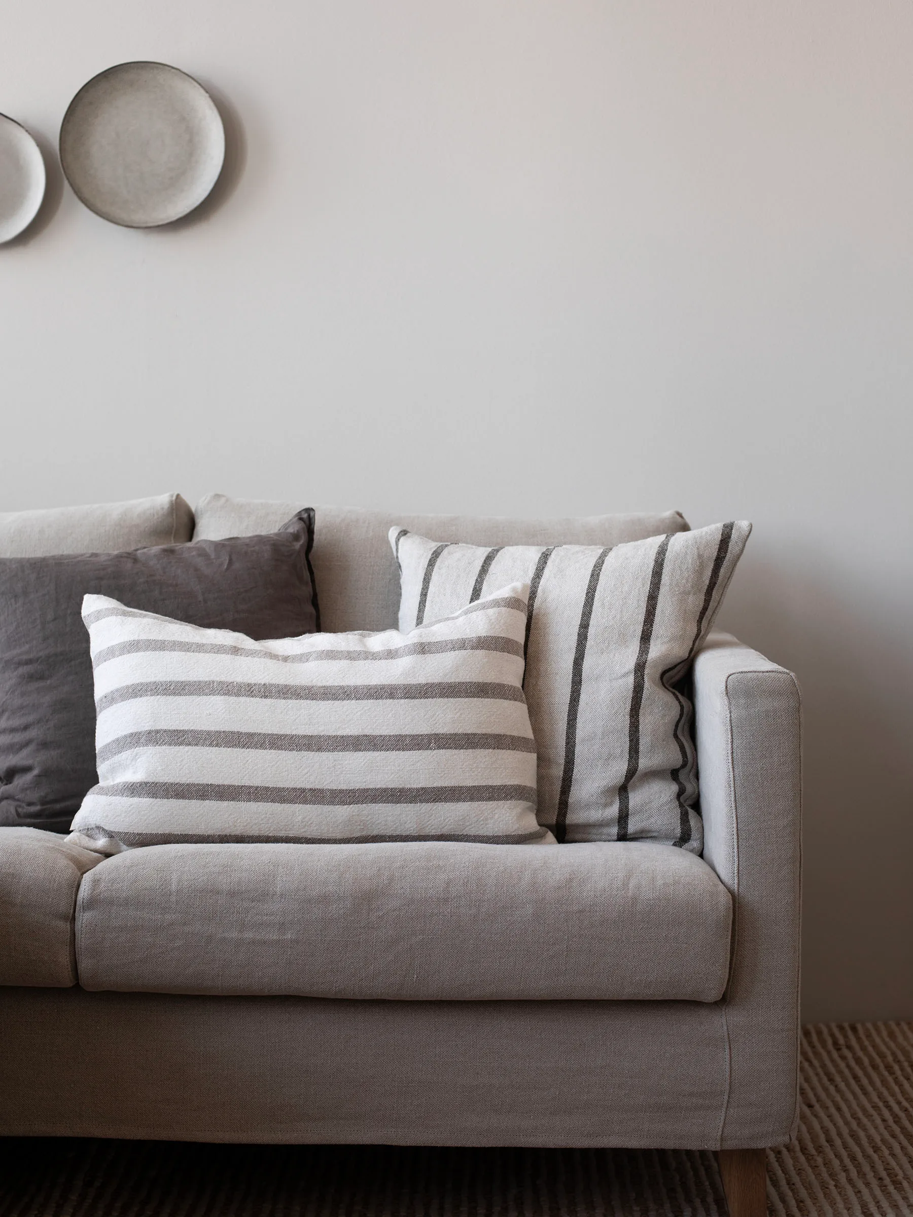 Gaston kuddfodral 40x60 cm, Natural Tell Me More