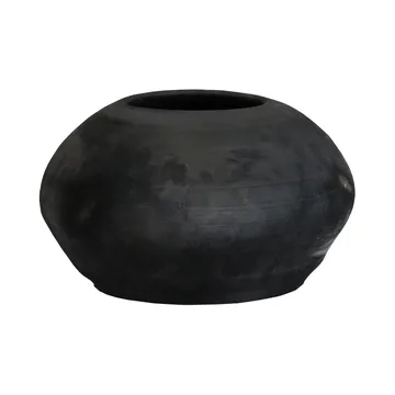 Hero kruka ellipse Ø28 cm - Svart - Tell Me More