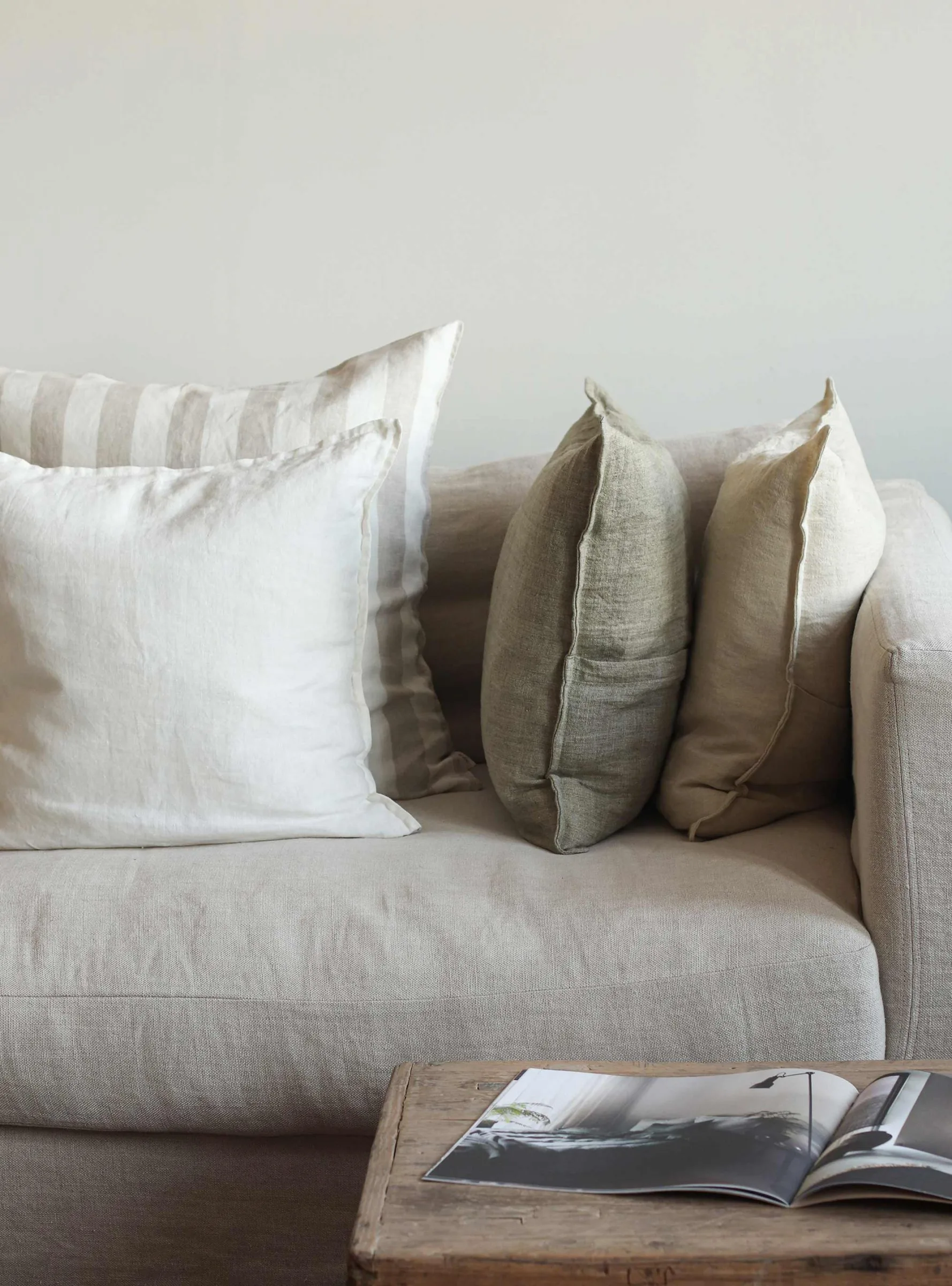 Holte kuddfodral 60x60 cm, Sand Tell Me More