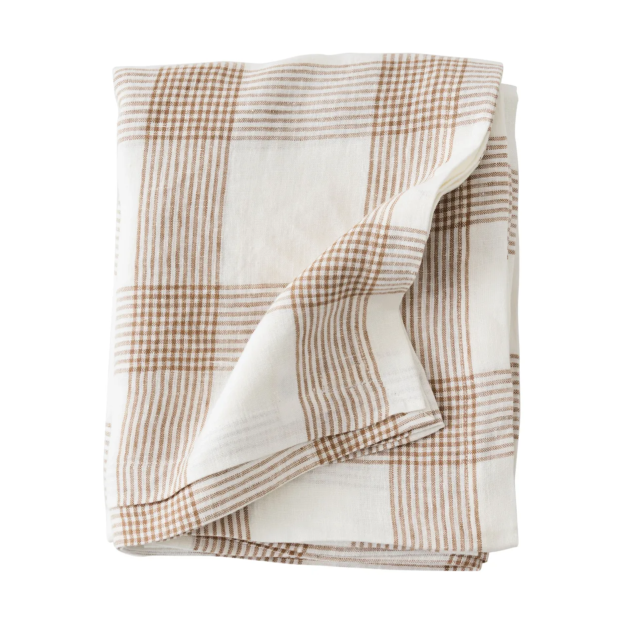 Tell Me More Odette bordsduk Brown 145×330 cm