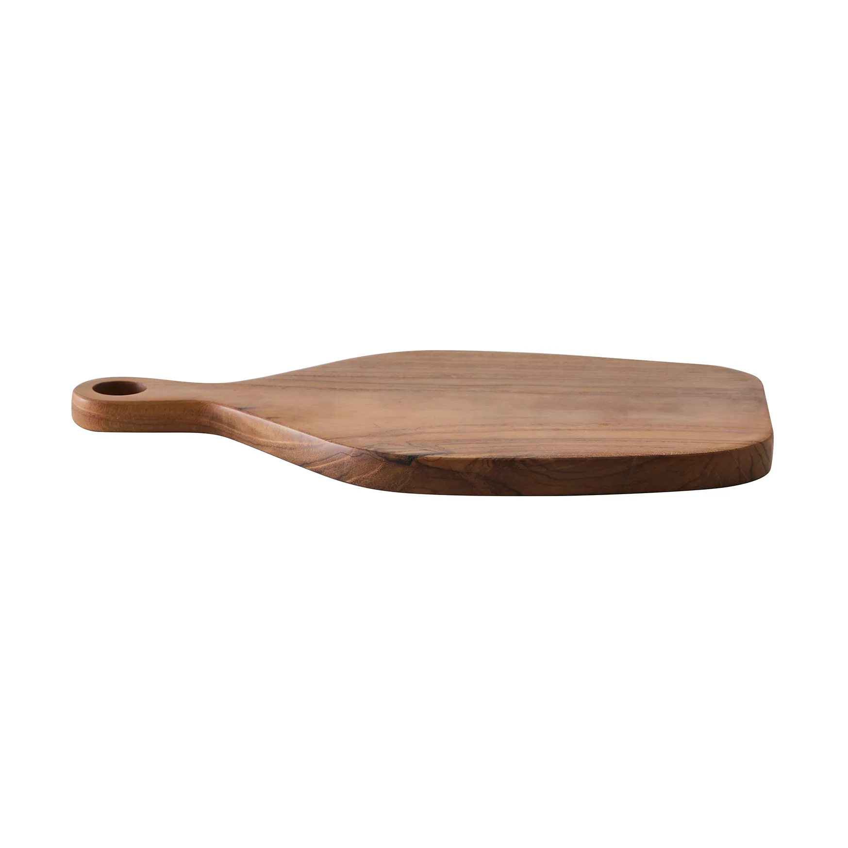Teak serveringsbräda, 17,5x30 cm Tell Me More