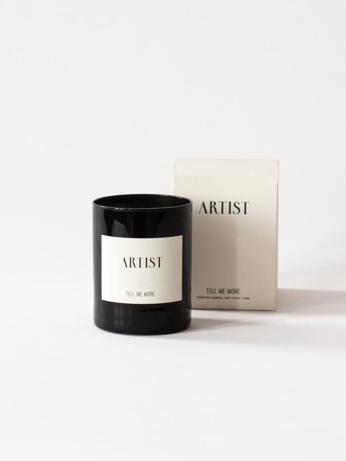 Tell Me More doftljus 48 h, Artist Tell Me More
