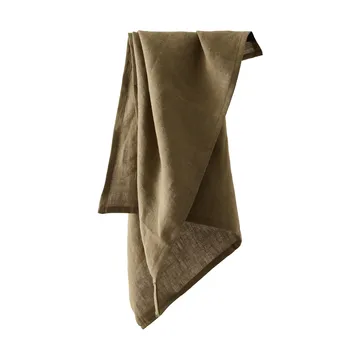 Tell me more kökshandduk linne 50x70 cm - Dark olive green - Tell Me More