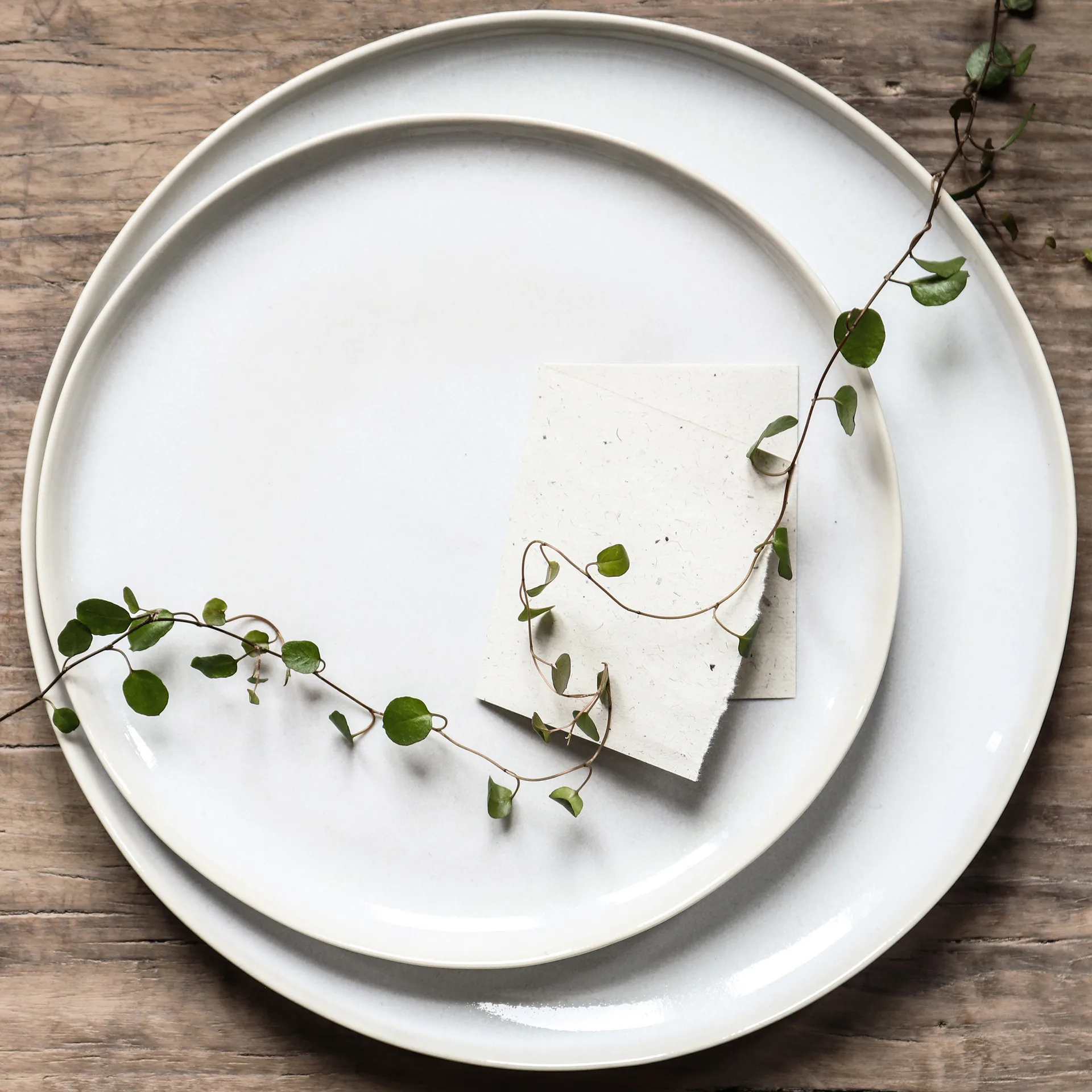 Vince tallrik 22 cm, Vit Tell Me More