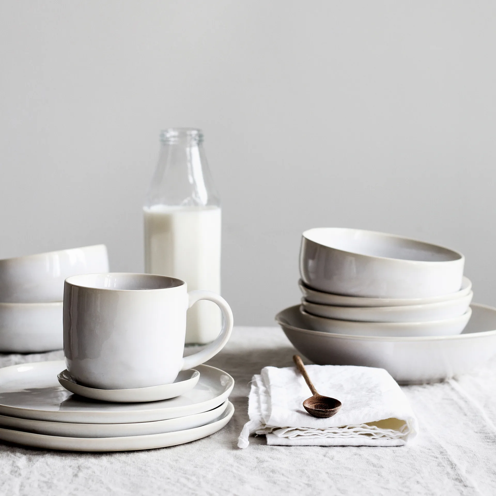 Vince tallrik 22 cm, Vit Tell Me More