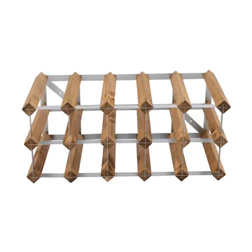 The Swedish Wine Rack Factory vinställ monterat - 12 flaskor-ljust furu - The Swedish Wine Rack Factory