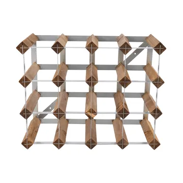 The Swedish Wine Rack Factory vinställ monterat - 16 flaskor-ljust furu - The Swedish Wine Rack Factory