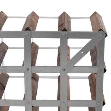 The Swedish Wine Rack Factory vinställ monterat - 30 flaskor-mörkt furu - The Swedish Wine Rack Factory