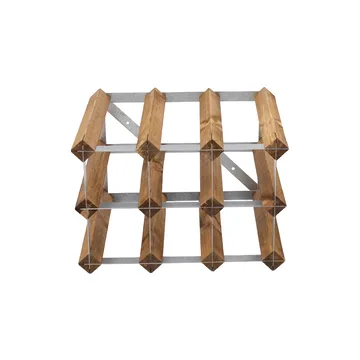 The Swedish Wine Rack Factory vinställ monterat - 9 flaskor-ljust furu - The Swedish Wine Rack Factory