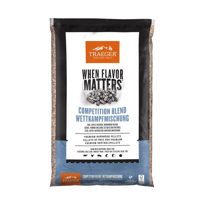Traeger Competition Blend Träpellets - 9 kg - Traeger