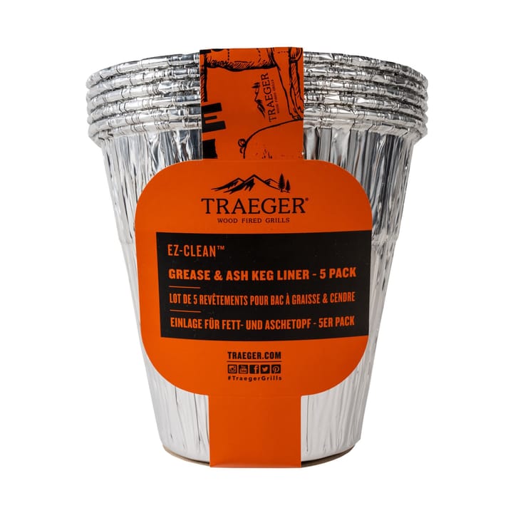Traeger Folieform till uppsamlingshink L/XL - 5-pack - Traeger