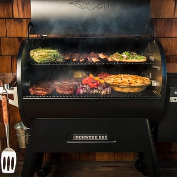 Traeger Ironwood 885 pelletsgrill - Svart - Traeger