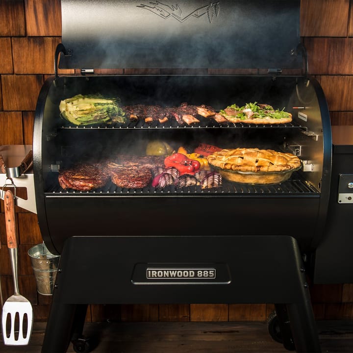 Traeger Ironwood 885 pelletsgrill, Svart Traeger