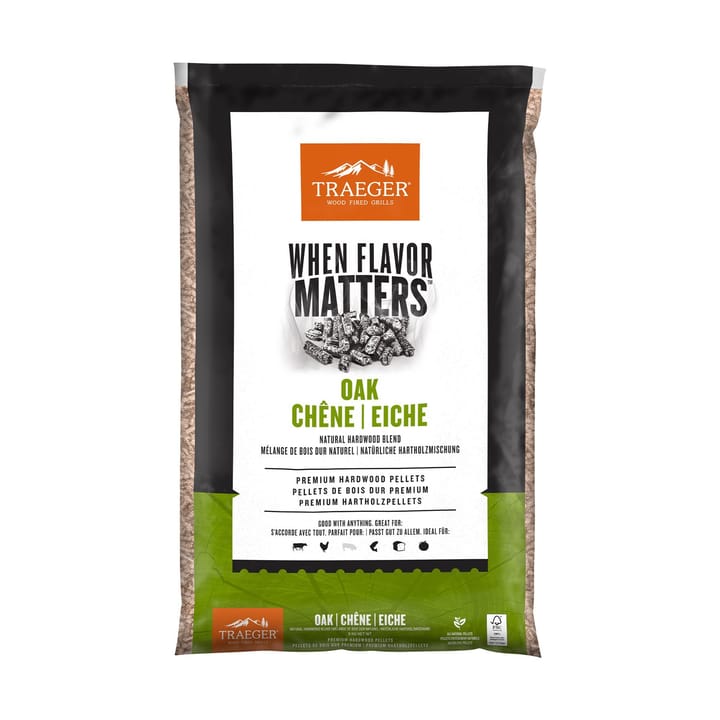 Traeger Oak träpellets - 9 kg - Traeger