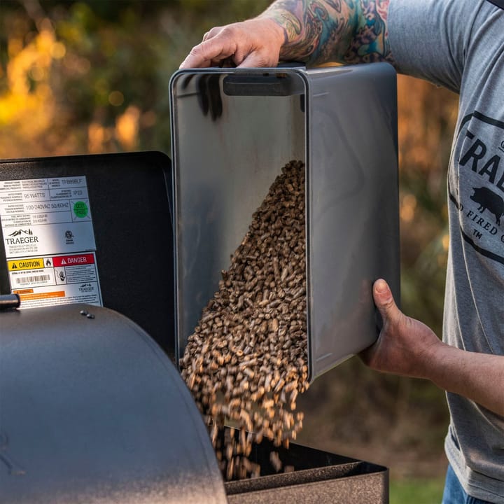 Traeger Pelletsspann, Grå-orange Traeger