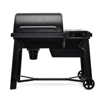 Traeger Woodridge pelletsgrill - Svart, 69x117 cm - Traeger