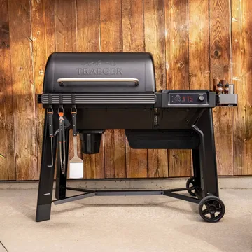 Traeger Woodridge pelletsgrill - Svart, 69x117 cm - Traeger