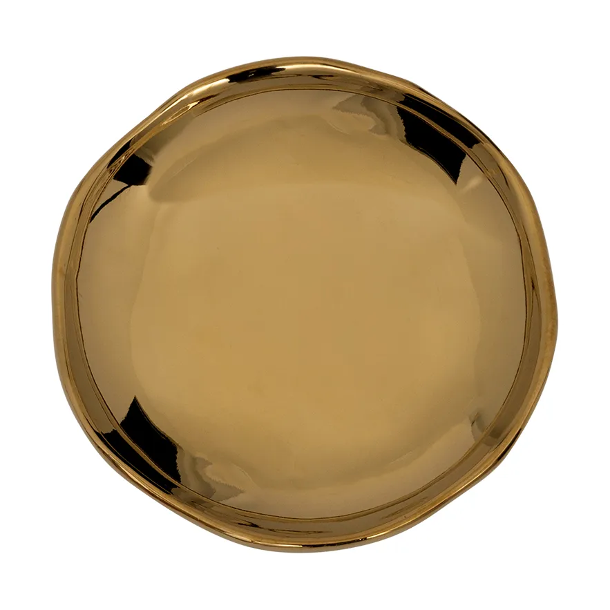 urban nature culture good morning fat small ø9 cm gold