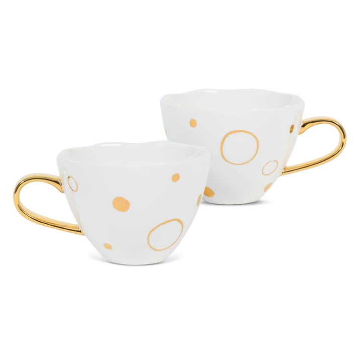 Good Morning mugg guld Special Edition 2-pack - Circle Gold - URBAN NATURE CULTURE