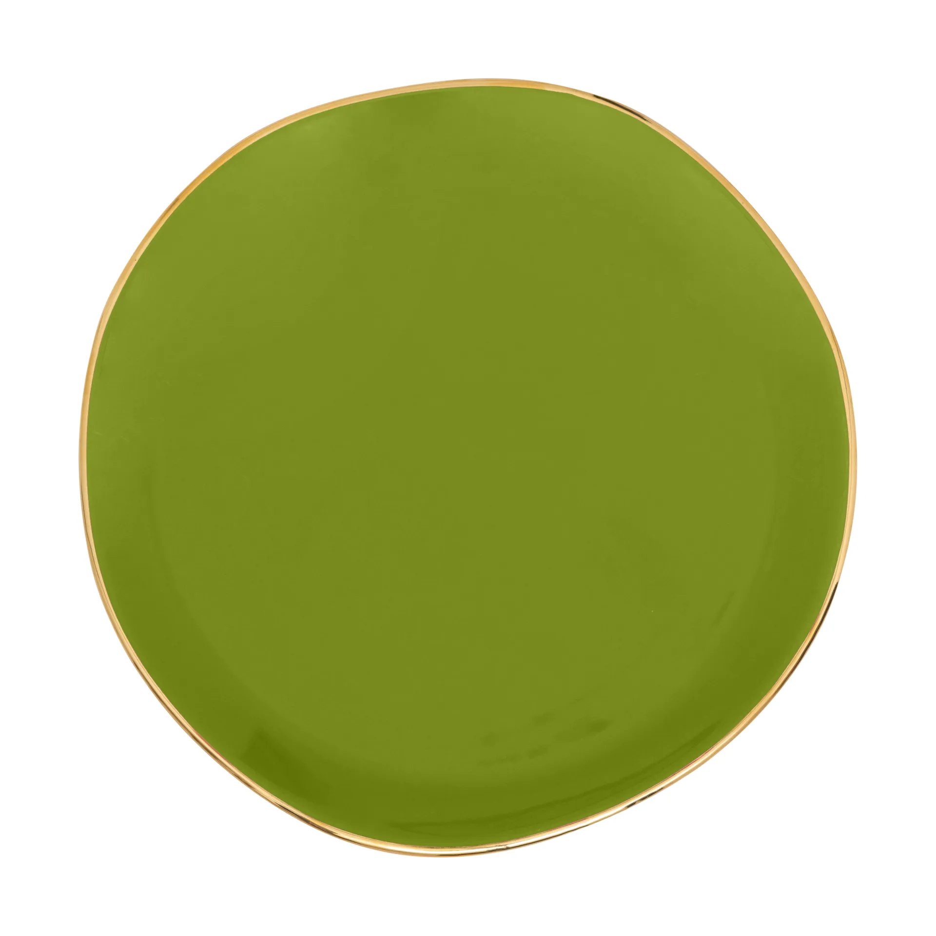 Good Morning tallrik 17 cm vit, Evergreen sprig URBAN NATURE CULTURE