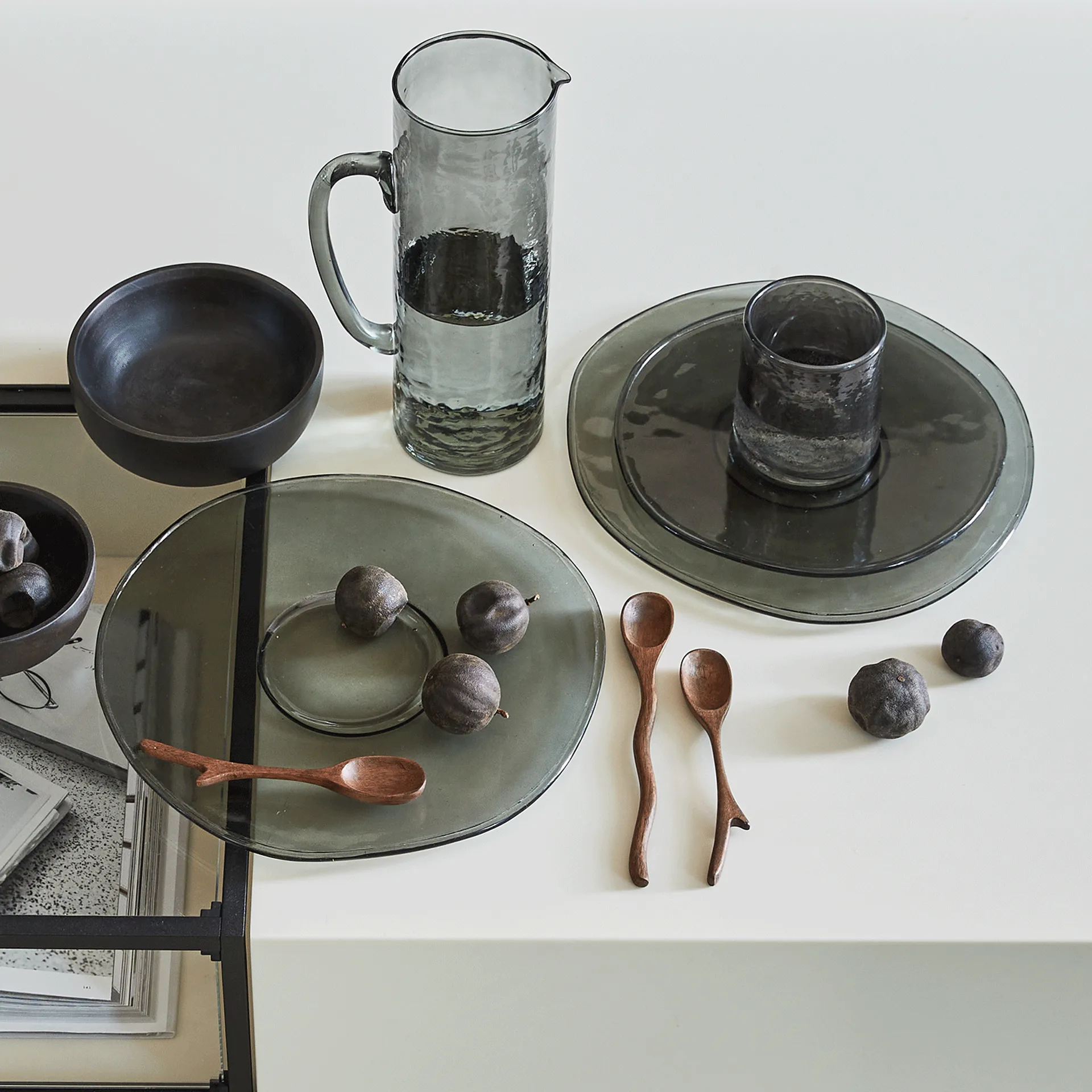 UNC tumblerglas återvunnet glas 35 cl, Ebony URBAN NATURE CULTURE