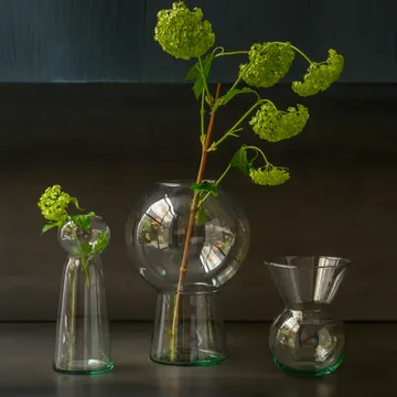 UNC vas återvunnet glas L 24,9 cm - Klar - URBAN NATURE CULTURE