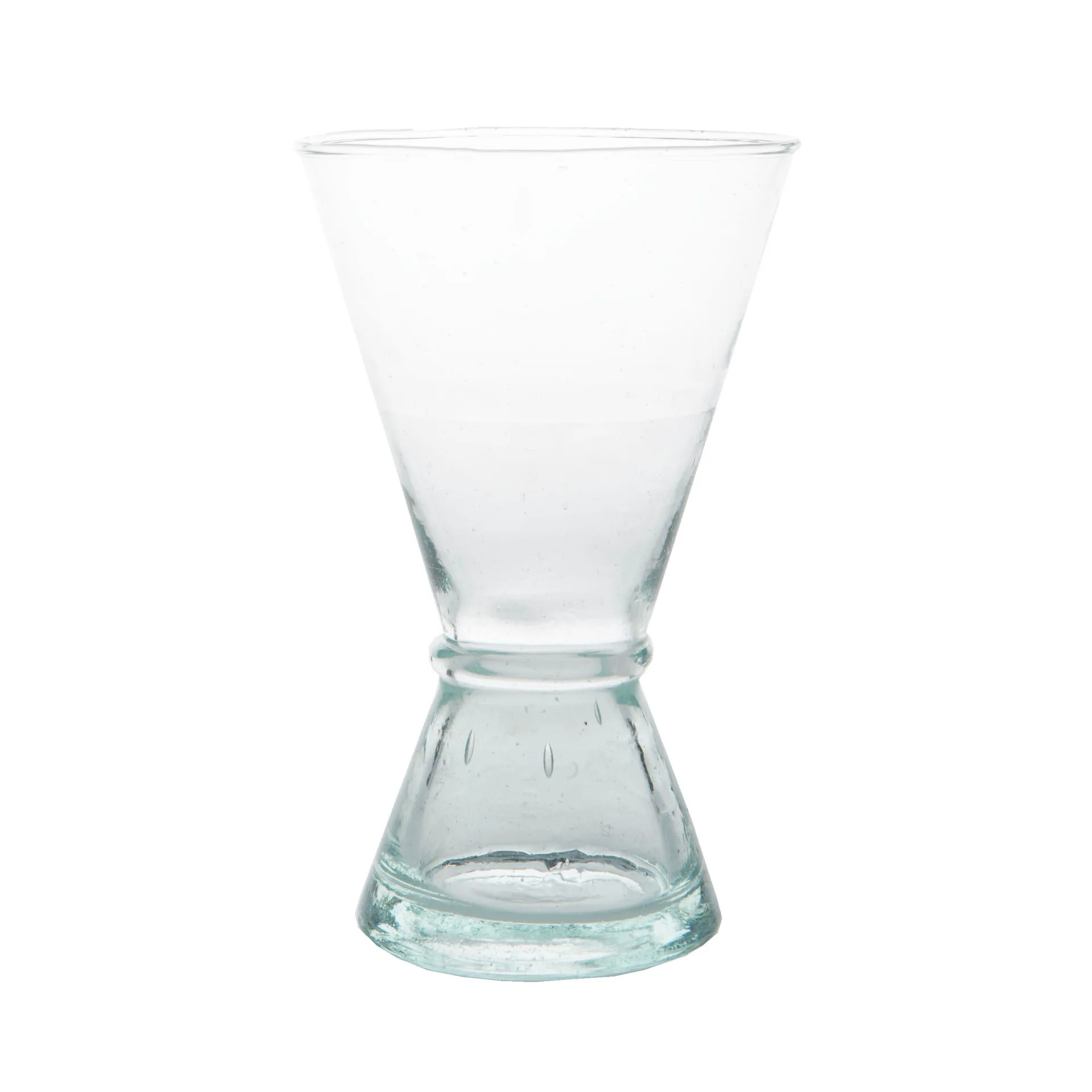 Vinglas återvunnet glas medium, Klar-grön URBAN NATURE CULTURE