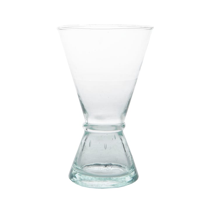 Vinglas återvunnet glas medium, Klar-grön URBAN NATURE CULTURE