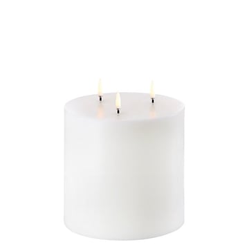 Läs mer om Uyuni Lighting LED Blockljus Ø15x15 cm Vit