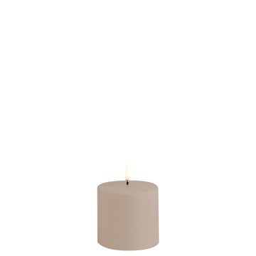 Läs mer om Uyuni Lighting LED Blockljus Utomhus 7,8x7,8 cm Sandstone