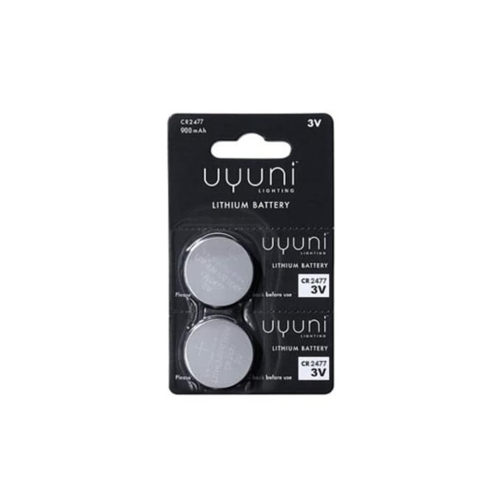 UYUNI CR2477 Batteri 2-pack - 3v 900mah - Uyuni Lighting