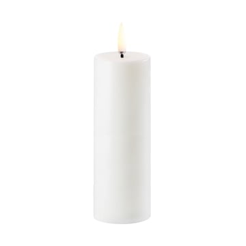 Produktfoto för Uyuni Lighting Uyuni LED Blockljus vit Ø5 cm 14,5 cm