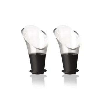 Vacuvin Crystal vinserverare - 2-pack - Vacuvin
