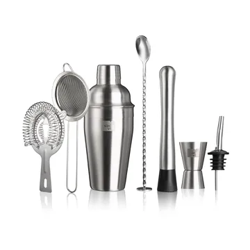 Vacuvin Lovers Bar In A Box cocktailset - Rostfritt stål, 7 delar - Vacuvin