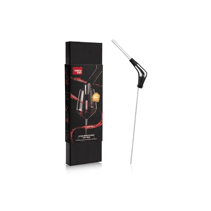Vacuvin Slow Pourer giftset - Svart - Vacuvin