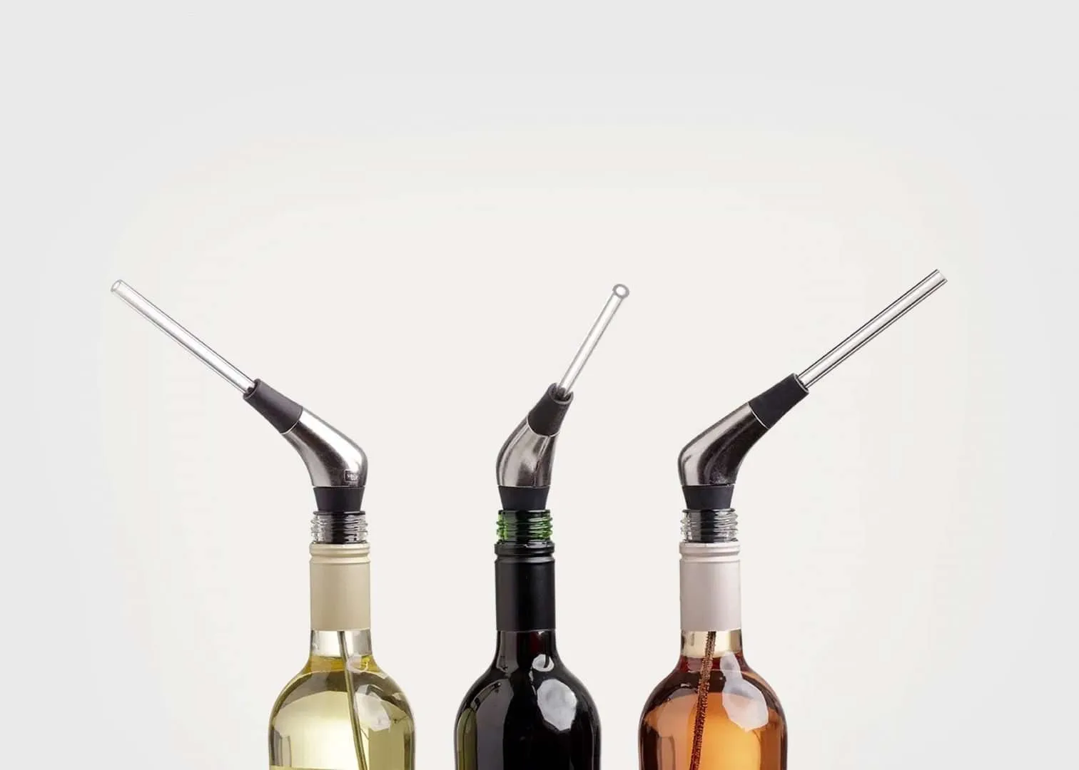Vacuvin Slow Pourer giftset, Svart Vacuvin