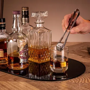 Vacuvin whiskeystenar - Rostfritt stål, 4-pack - Vacuvin