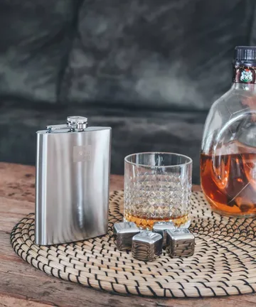 Vacuvin whiskeystenar - Rostfritt stål, 4-pack - Vacuvin