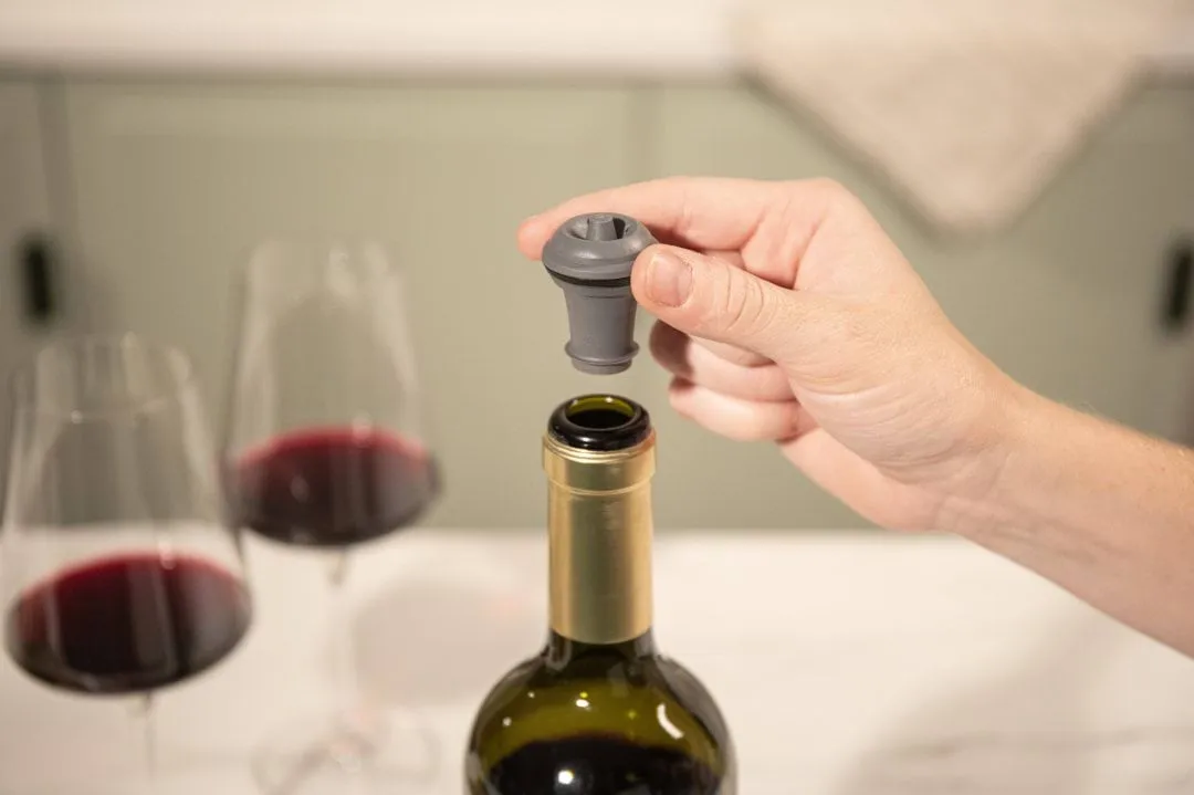 Vacuvin Wine Saver elektrisk vakumpump, Svart Vacuvin