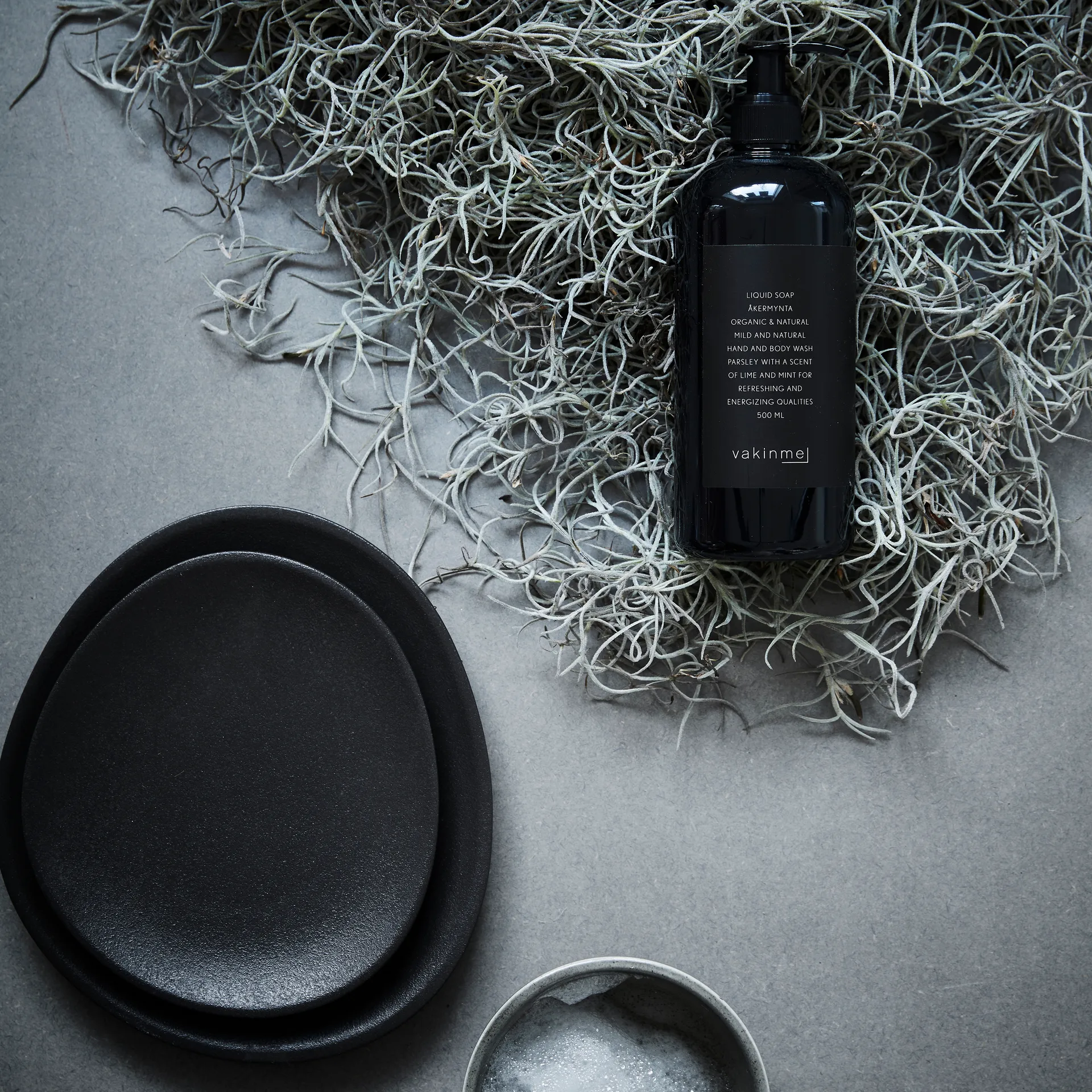 Vakinme flytande tvål 500 ml, Åkermynta Vakinme