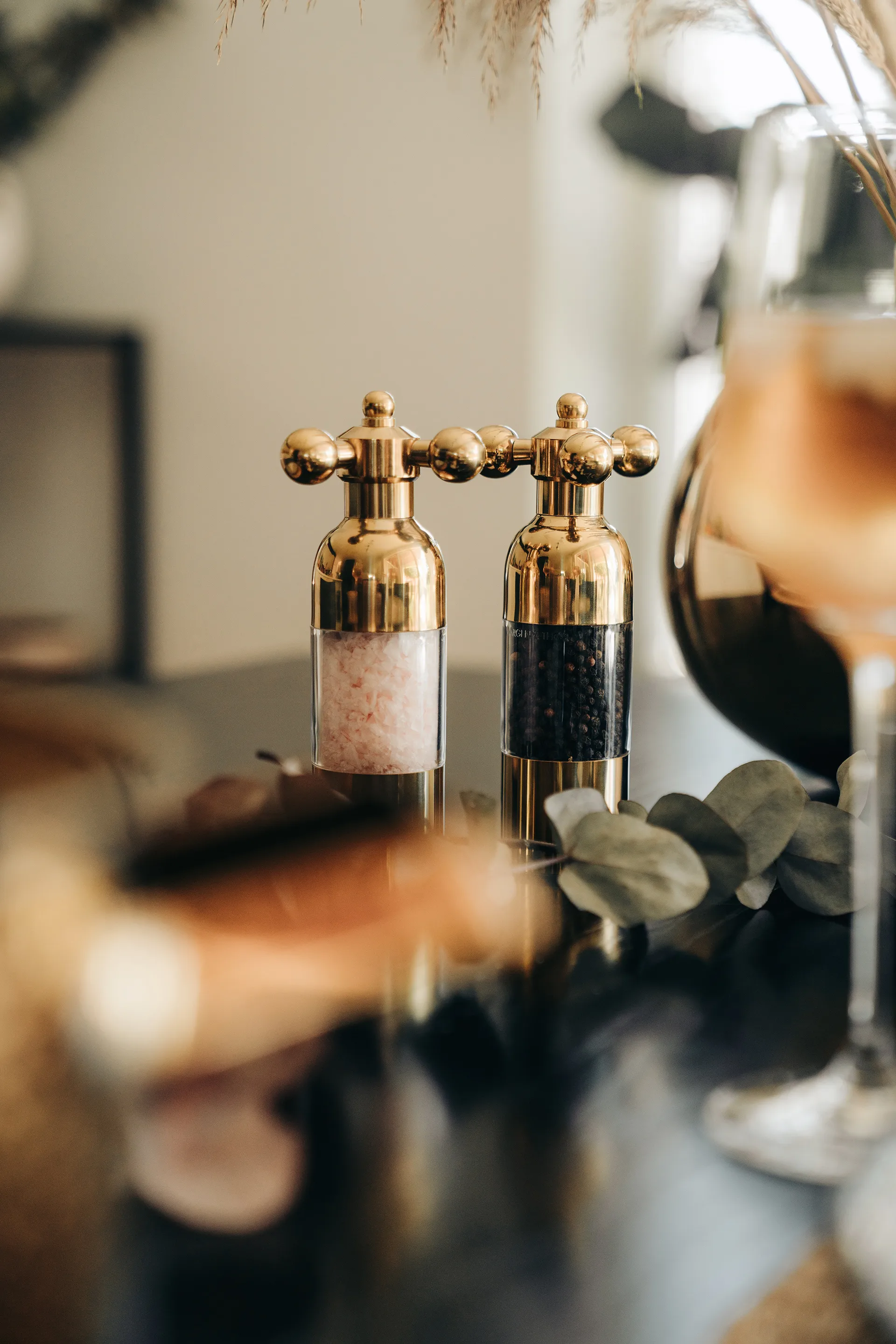 Axia salt- och pepparkvarn set, Cava Vargen & Thor