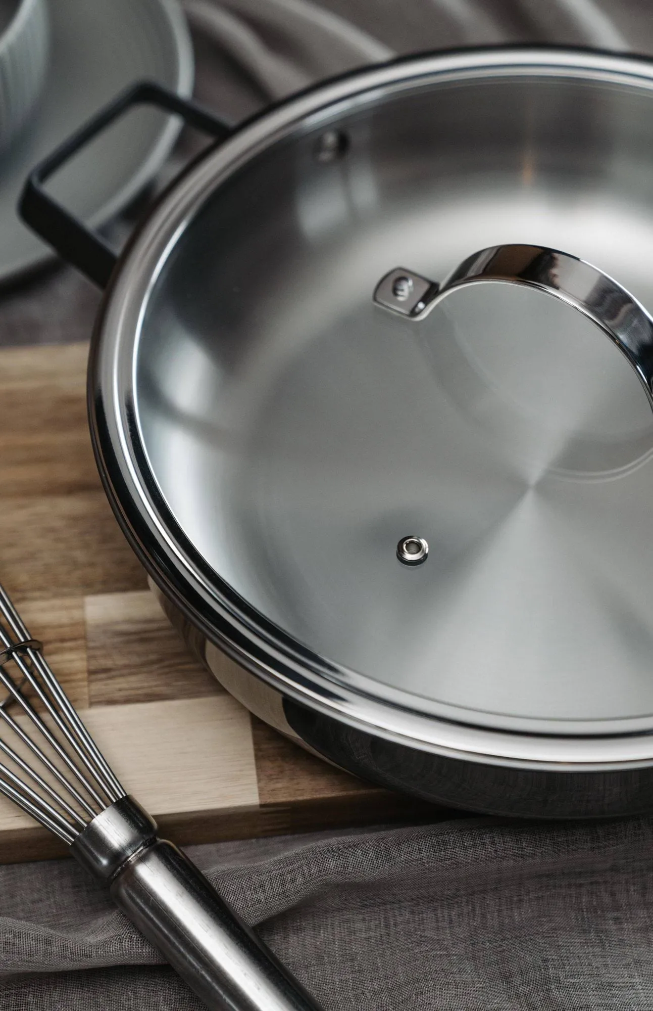Bas glaslock, Silver, Ø28 cm Vargen & Thor