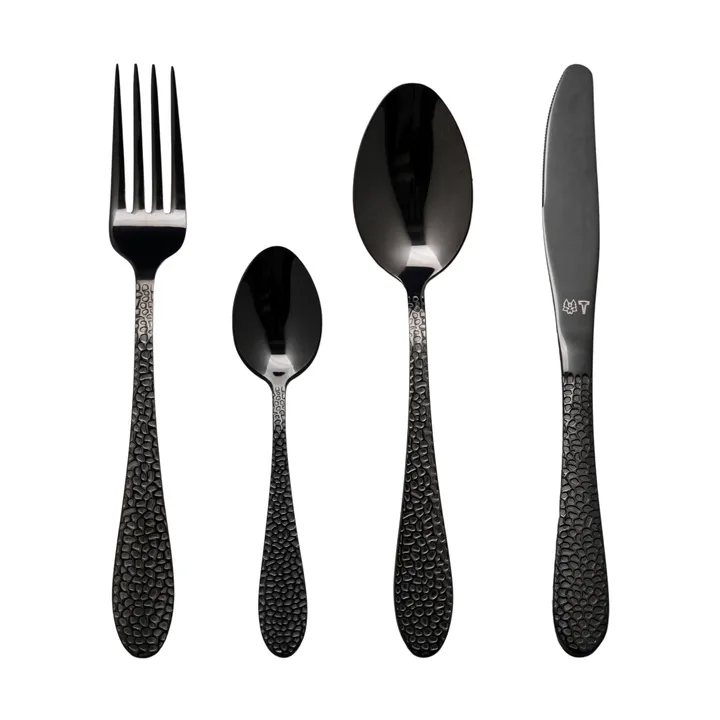 Frost bestickset - Onyx, 16 delar - Vargen & Thor