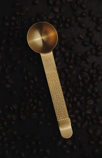 Frost kaffemått med klämma - Mässing, 20 ml - Vargen & Thor
