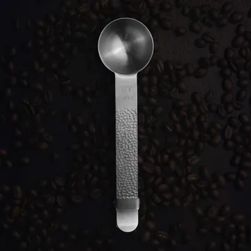 Frost kaffemått med klämma - Silver, 20 ml - Vargen & Thor