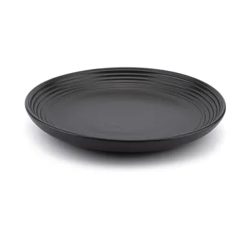 Gastro tallrik Ø25 cm 4-pack - Vit, sandgrå, antracit, svart - Vargen & Thor